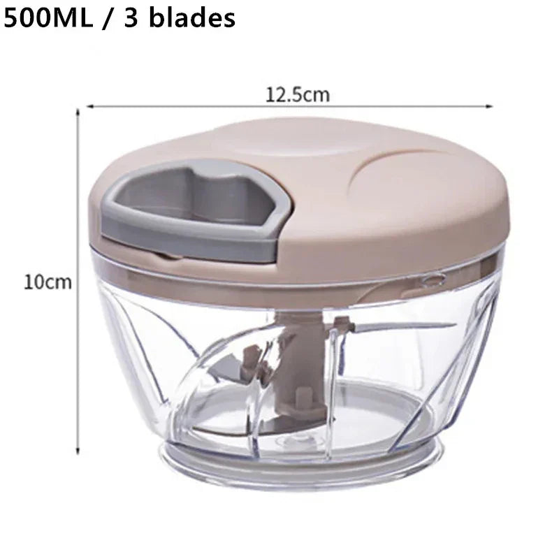 Manual Meat Mincer Garlic Chopper