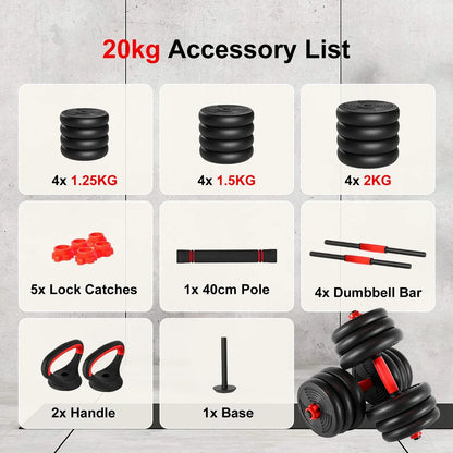 Adjustable Dumbbell Set