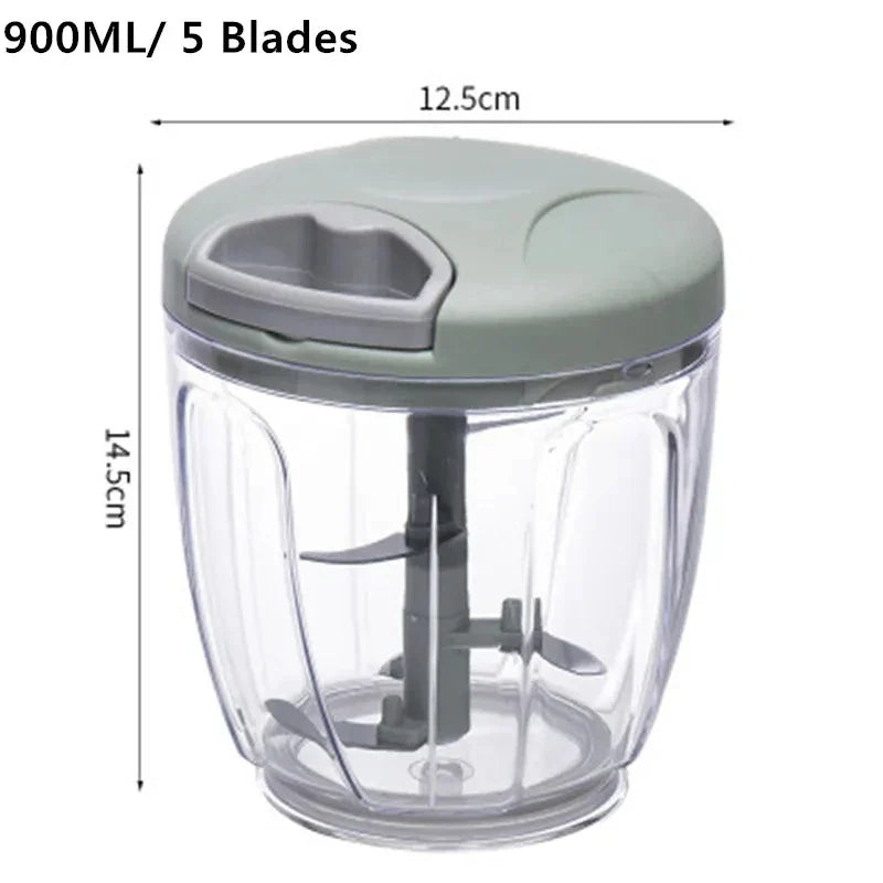 Manual Meat Mincer Garlic Chopper