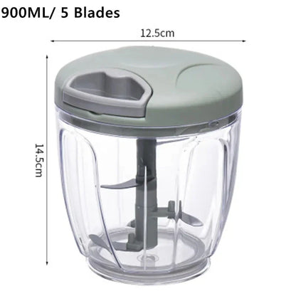 Manual Meat Mincer Garlic Chopper