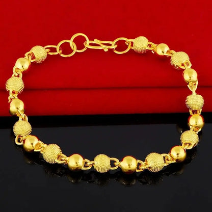 24k Gold Gilded Buddha Bracelet