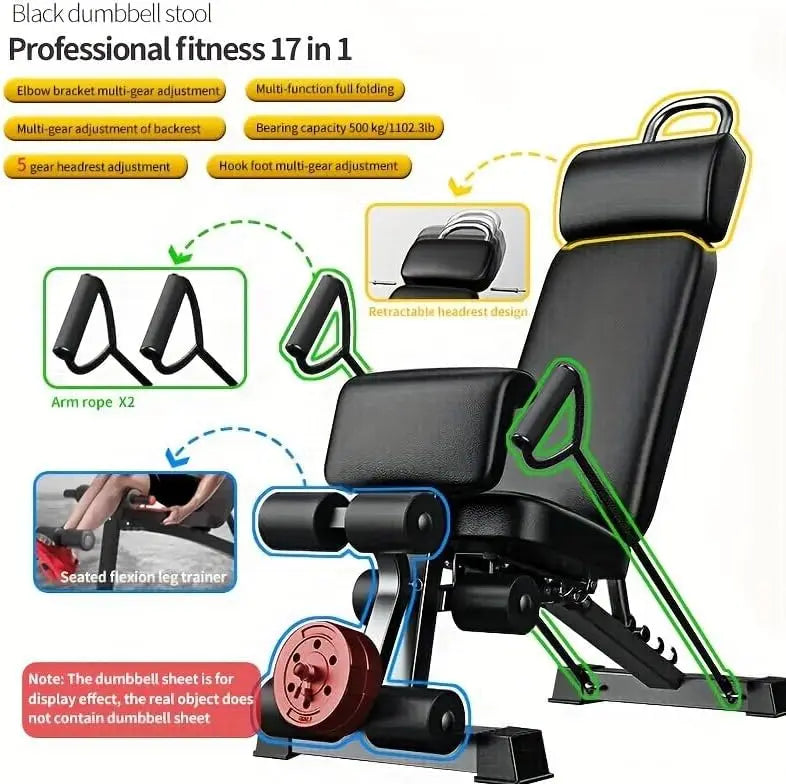 17-in-1 Multifunctional Versatile Fitness Equipment