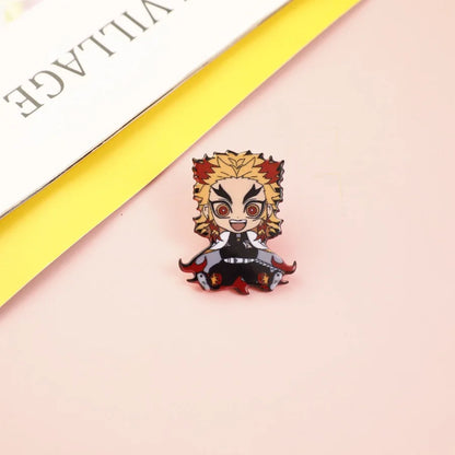 Demon Slayer New Acrylic Brooch Badge