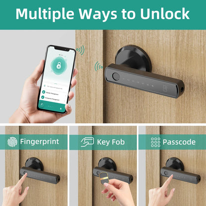 Fingerprint Door Smart Lock With App Control
