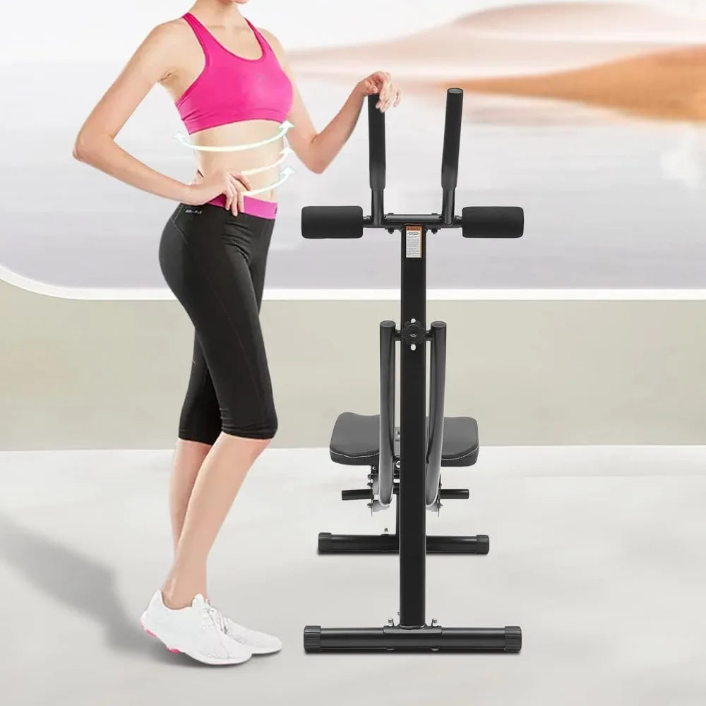Foldable Core Abdominal Exercise Machine