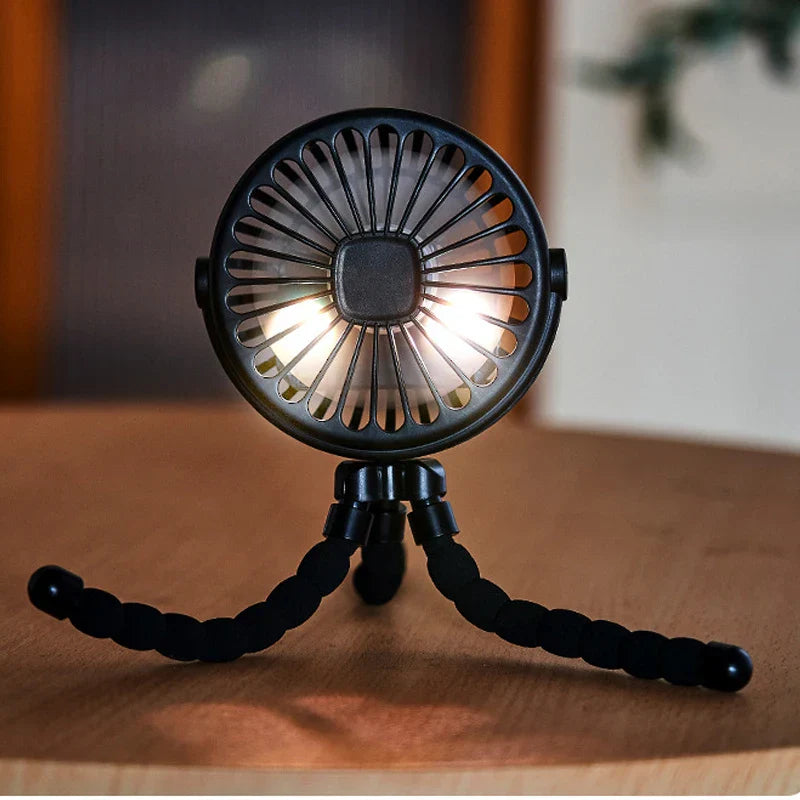 600mAh USB Rechargeable Handheld Electric Fan