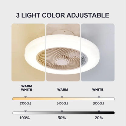 Remote Control Smart Ceiling Fans With Lights