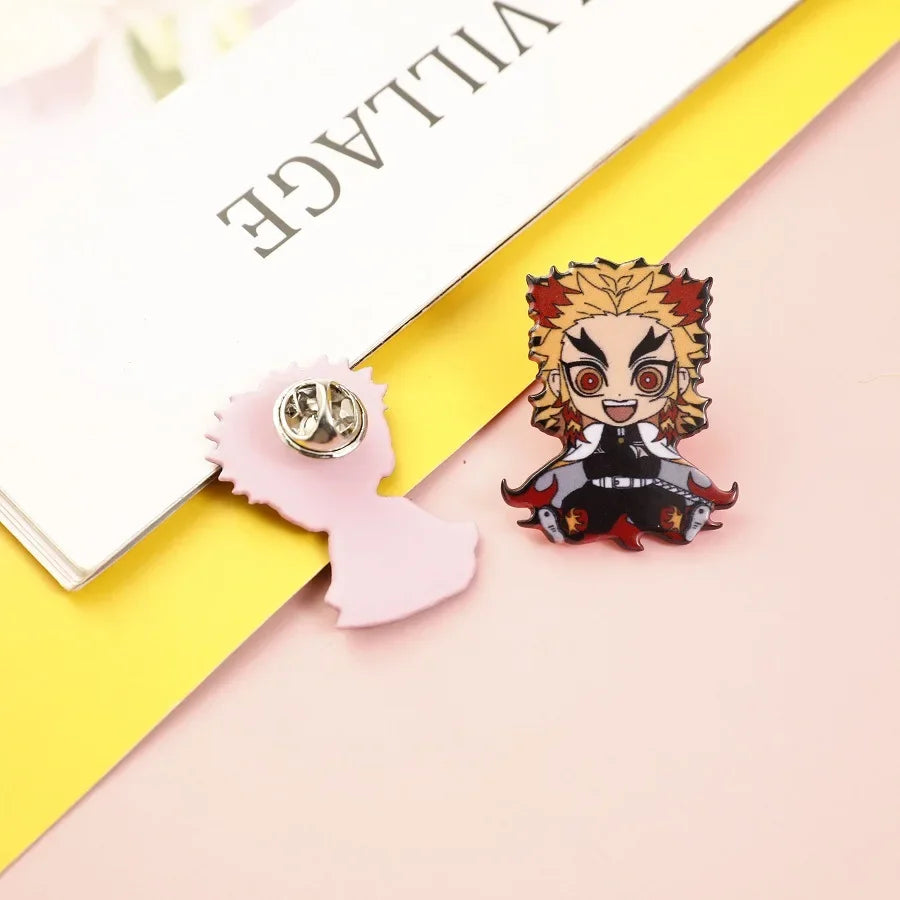 Demon Slayer New Acrylic Brooch Badge