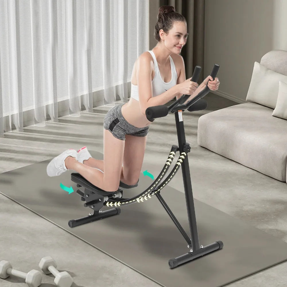 Foldable Core Abdominal Exercise Machine