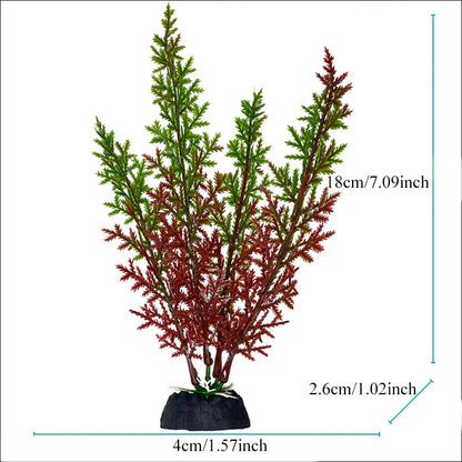 Artificial Aquarium Decor Plants