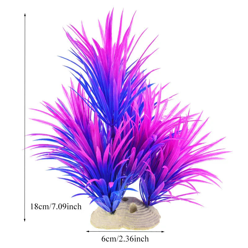 Artificial Aquarium Decor Plants