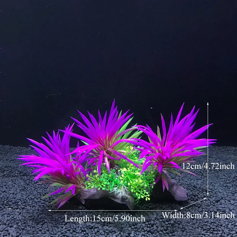 Artificial Aquarium Decor Plants