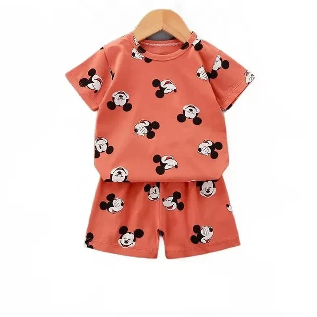 Cartoon Casual Kids Clothes 2 Piece Set