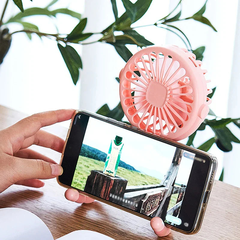 600mAh USB Rechargeable Handheld Electric Fan