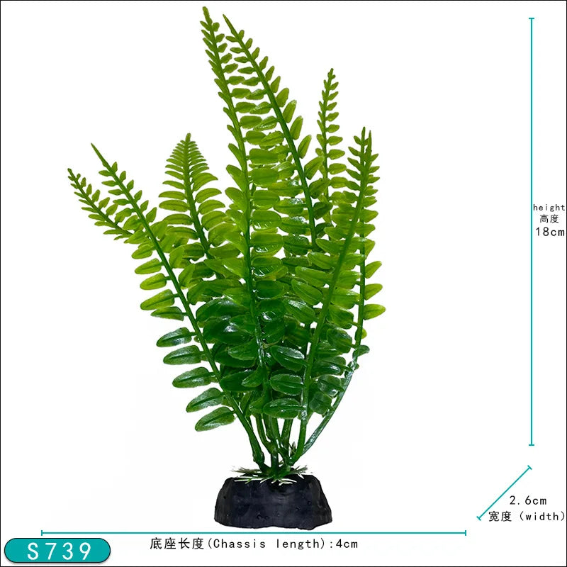Artificial Aquarium Decor Plants