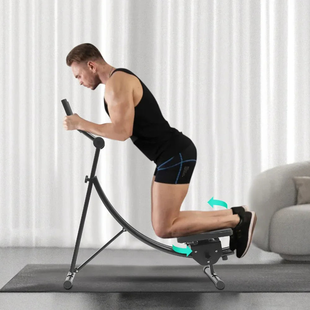 Foldable Core Abdominal Exercise Machine