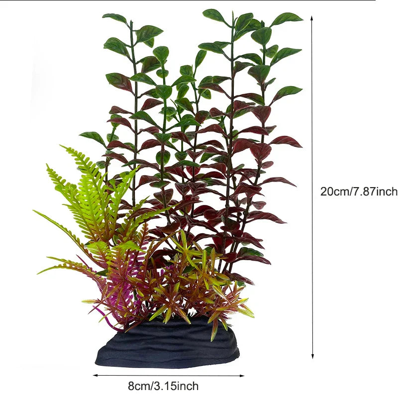 Artificial Aquarium Decor Plants