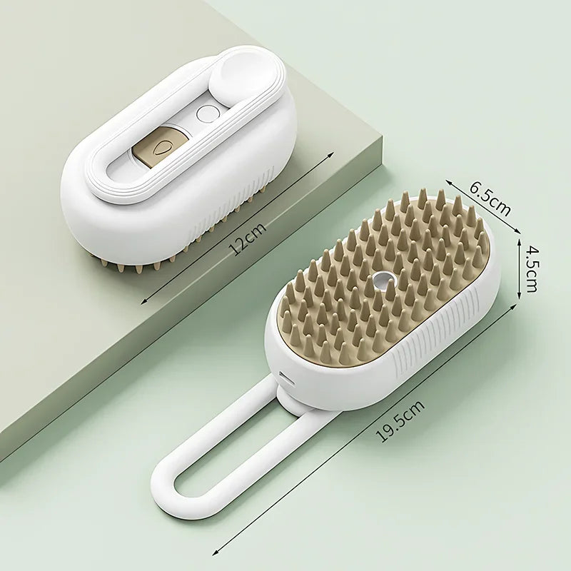 Steam Brush 3in1 Grooming Supplies