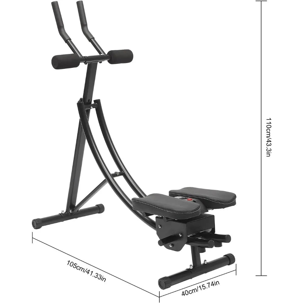 Foldable Core Abdominal Exercise Machine