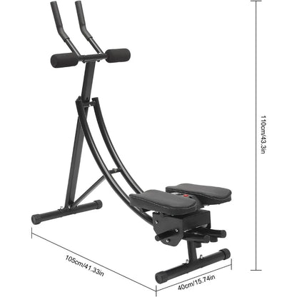 Foldable Core Abdominal Exercise Machine
