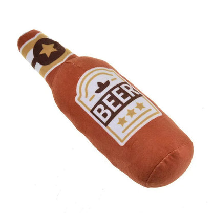 Beer Bottle Shaped Bite-Resistant Clean Teeth Chew Toy