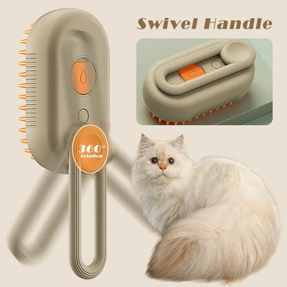 Steam Brush 3in1 Grooming Supplies