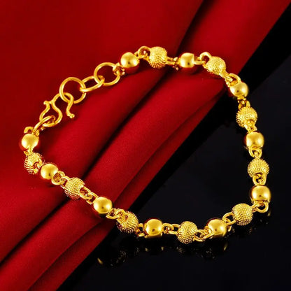 24k Gold Gilded Buddha Bracelet