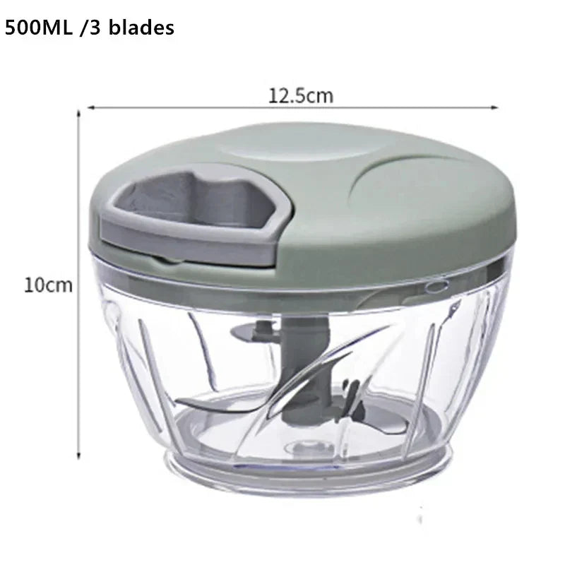 Manual Meat Mincer Garlic Chopper