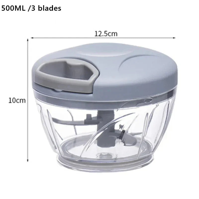 Manual Meat Mincer Garlic Chopper