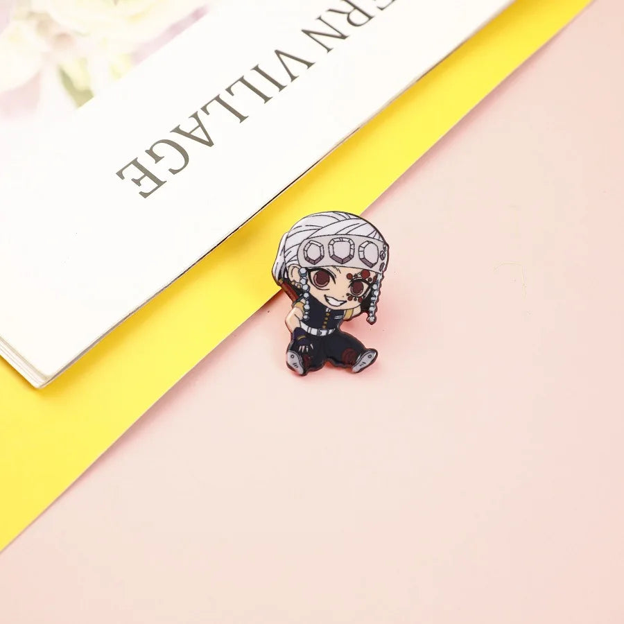Demon Slayer New Acrylic Brooch Badge
