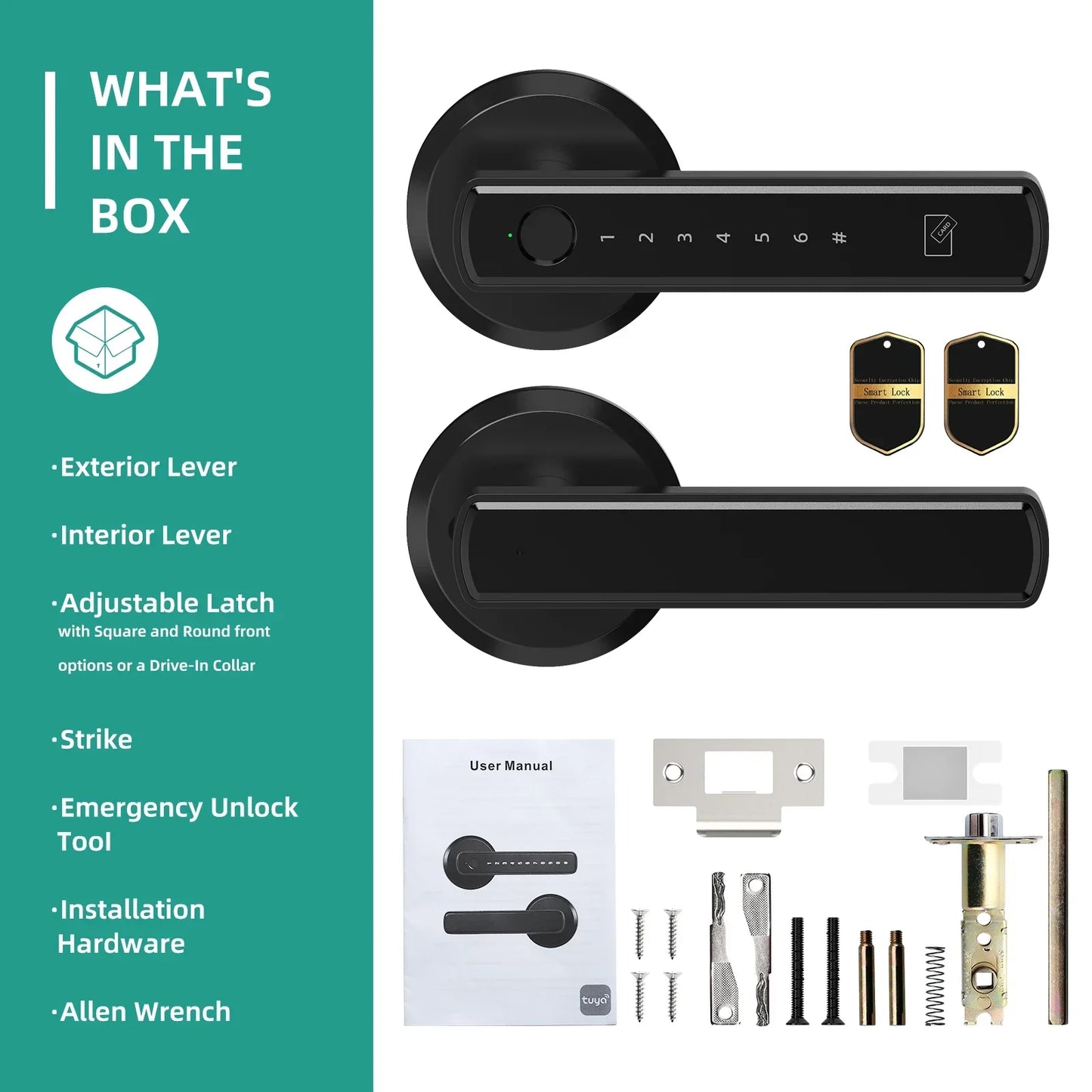 Fingerprint Door Smart Lock With App Control