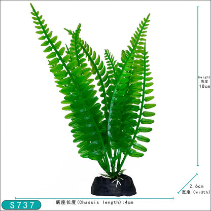 Artificial Aquarium Decor Plants