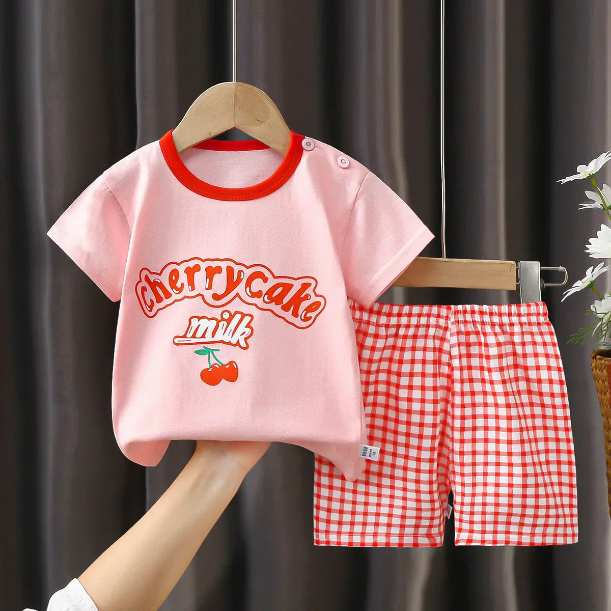 Cartoon Casual Kids Clothes 2 Piece Set