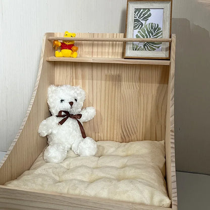 Comfortable Solid Wood Dog House