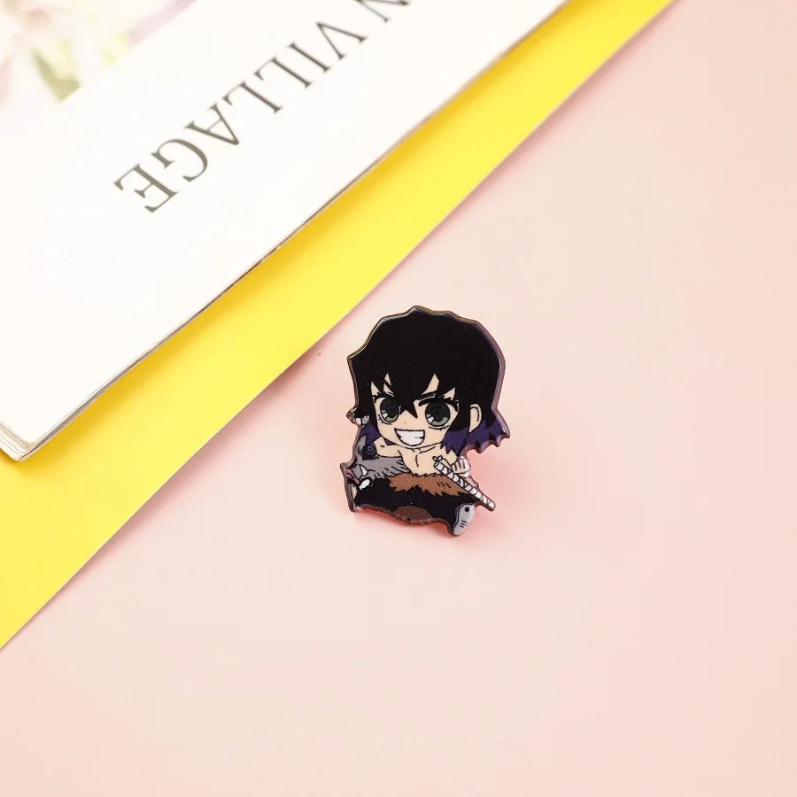 Demon Slayer New Acrylic Brooch Badge