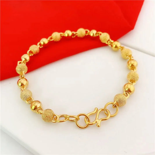 24k Gold Gilded Buddha Bracelet