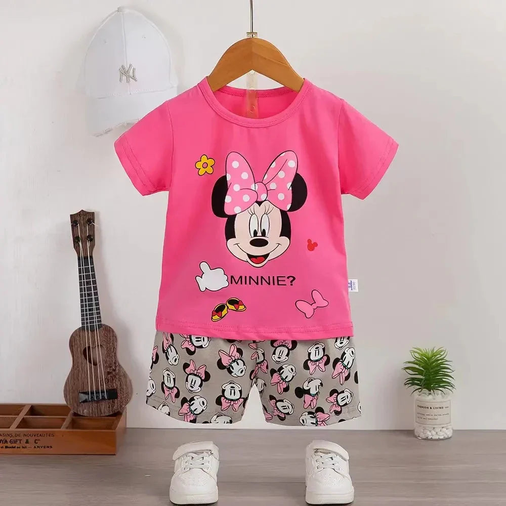 Cartoon Casual Kids Clothes 2 Piece Set